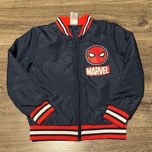 Spiderman Kids Jacket - Dark Blue and Red